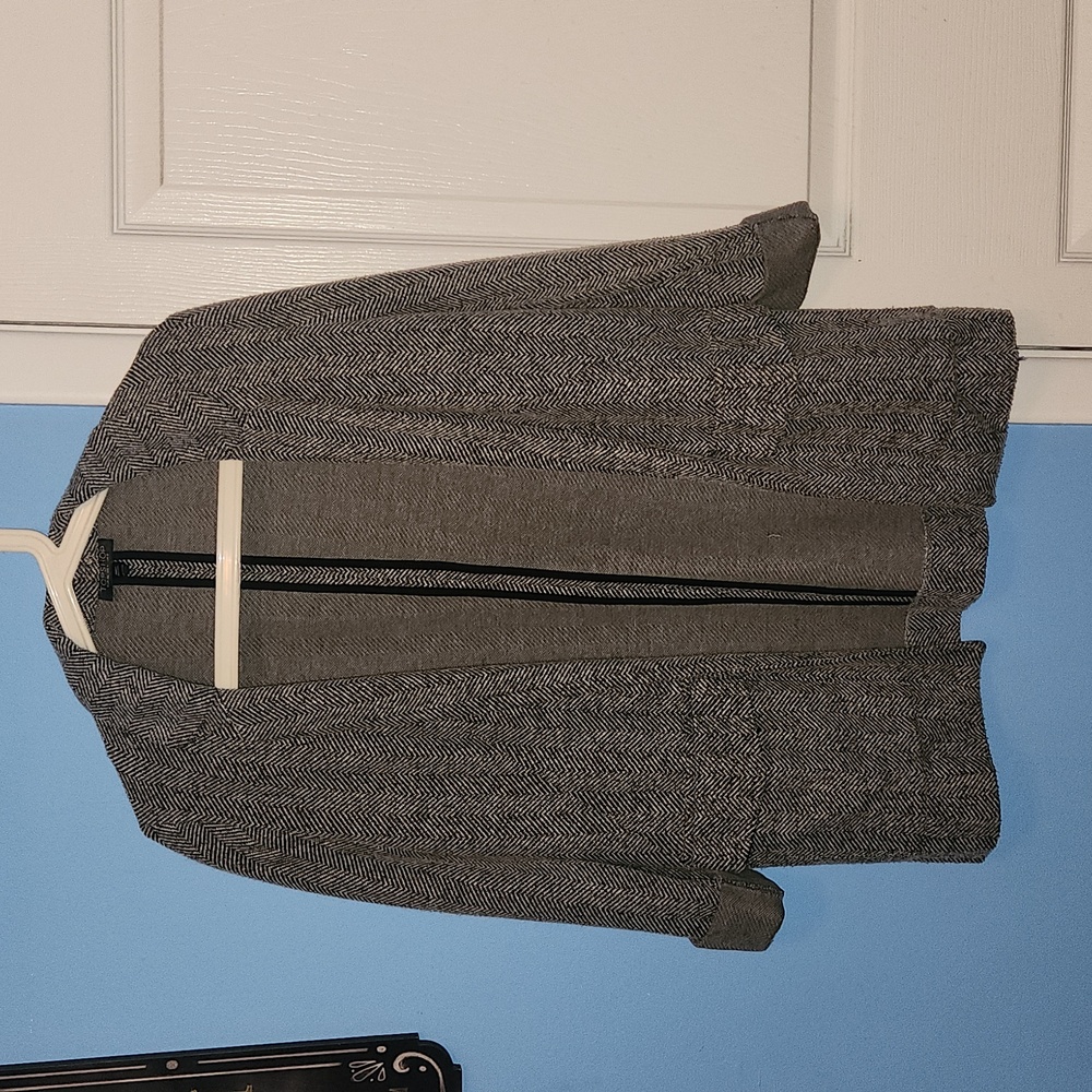 Topshop Lightweight Blazer Size 4 Herringbone